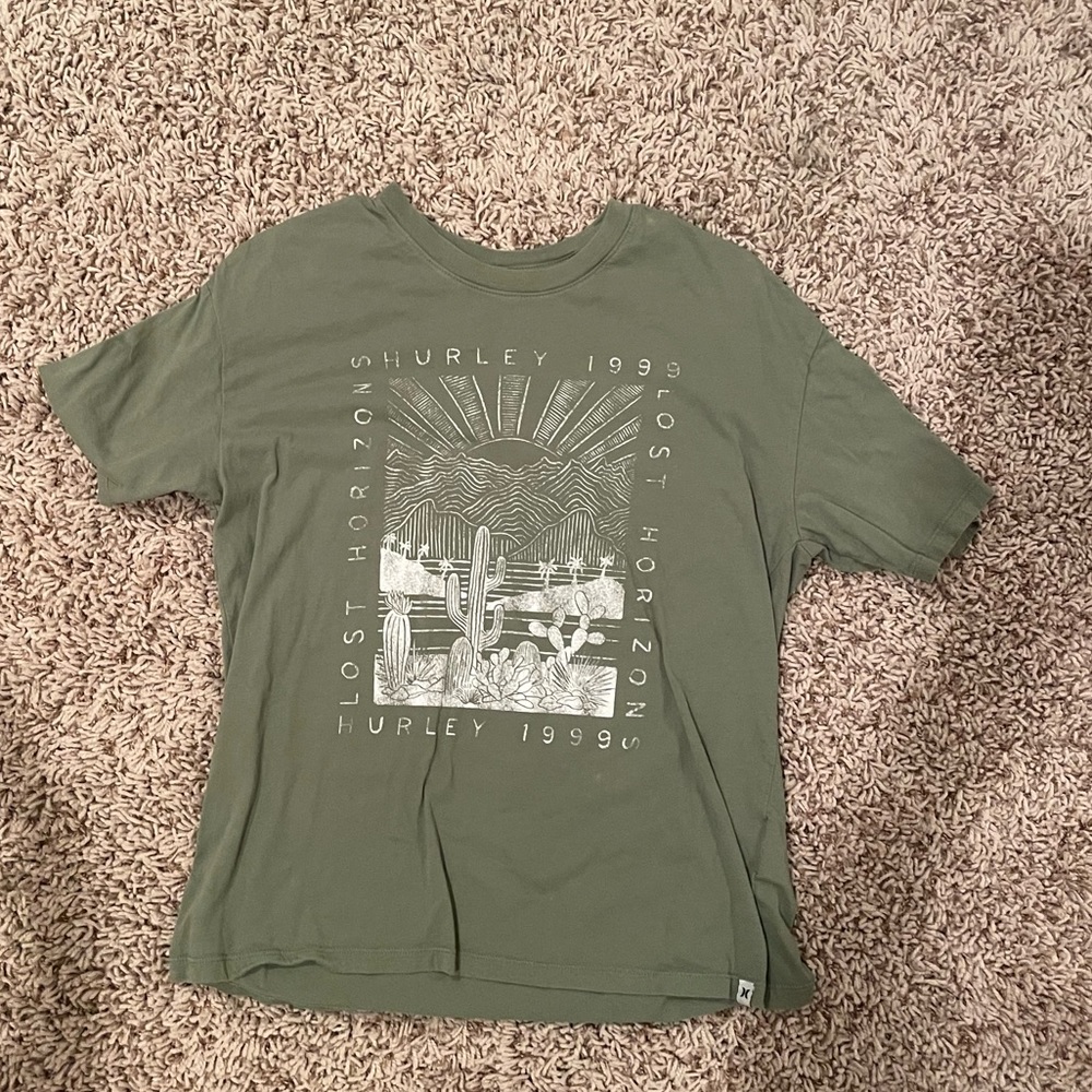 Women’s small Hurley surf tee shirt